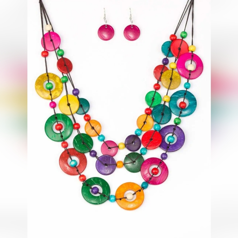 Paparazzi Catalina Coastin Multi Necklace
